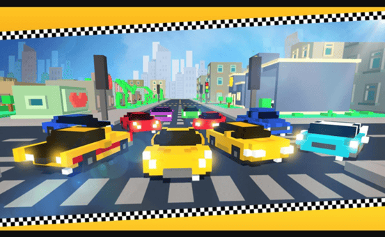 Blocky Car Racing 🕹️ Play Now on GamePix
