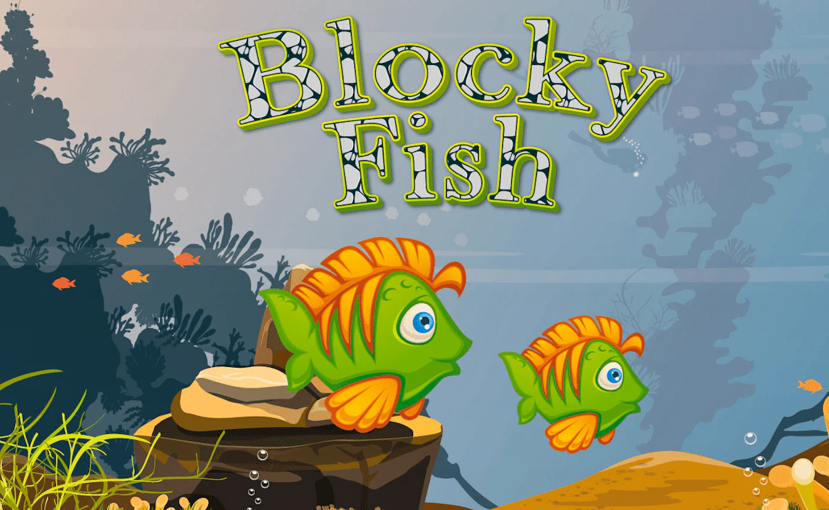 Play Blocky Fish — free online Adventure game