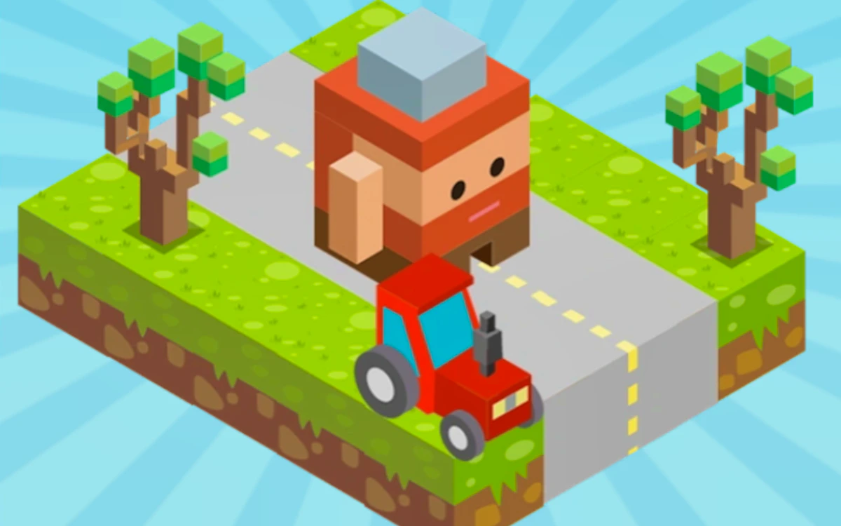 Play Blocky Road — free online Arcade game