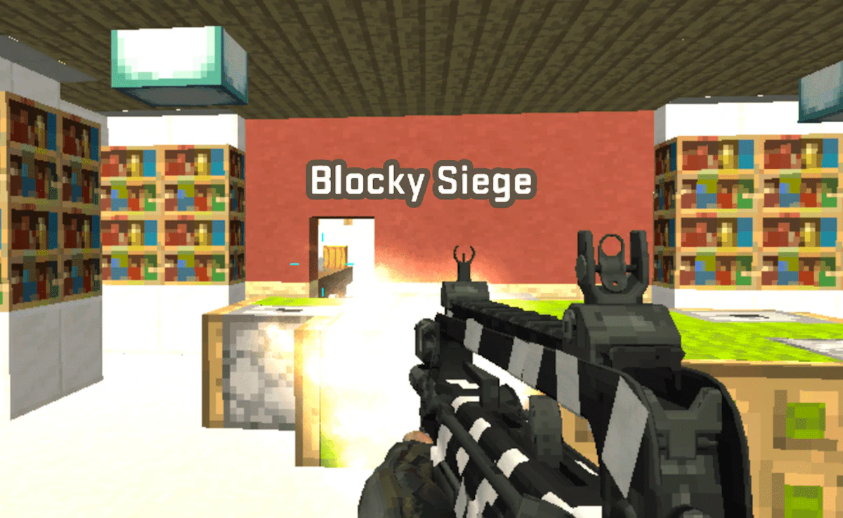 Play Blocky Siege — free online Adventure game