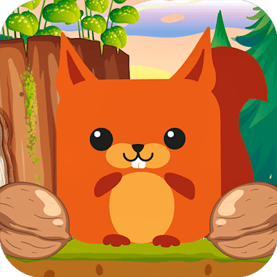 Blocky Squirrel By Gamepix