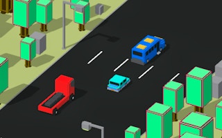 Blocky Traffic Racer game cover