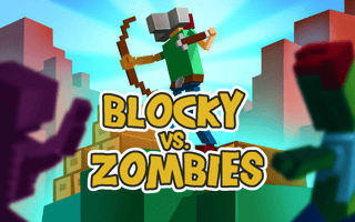 Blocky Vs Zombies game cover
