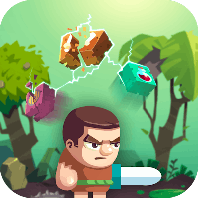 Blocky Warrior By Gamepix