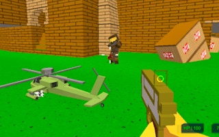 Blocky Wars 3d Toonfare game cover