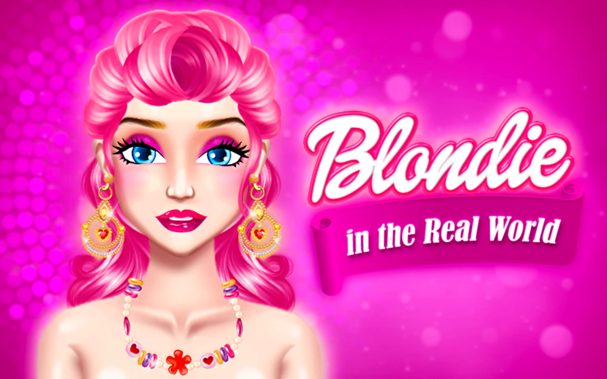Play Blondie in the Real World — free online Barbie game