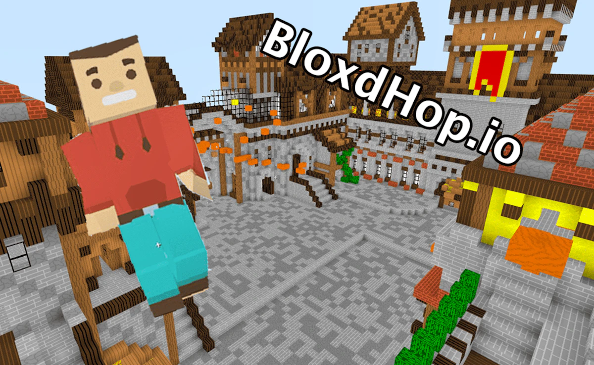 Play BloxdHop — free online Arcade game