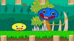 Blue and Red Ball Love