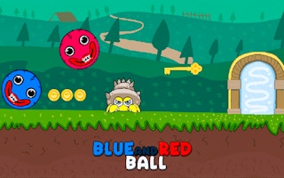 Blue And Red Ball game cover