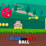 Blue and Red Ball