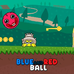 Juega gratis a Blue and Red Ball