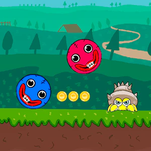 Blue and Red Ball Thumbnail
