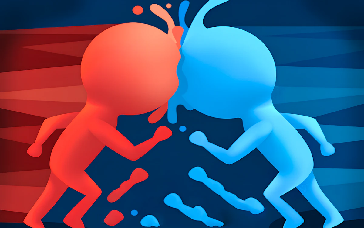 Play Blue And Red Man — free online Casual game