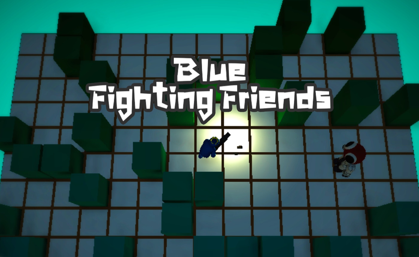 Blue Fighting Friends