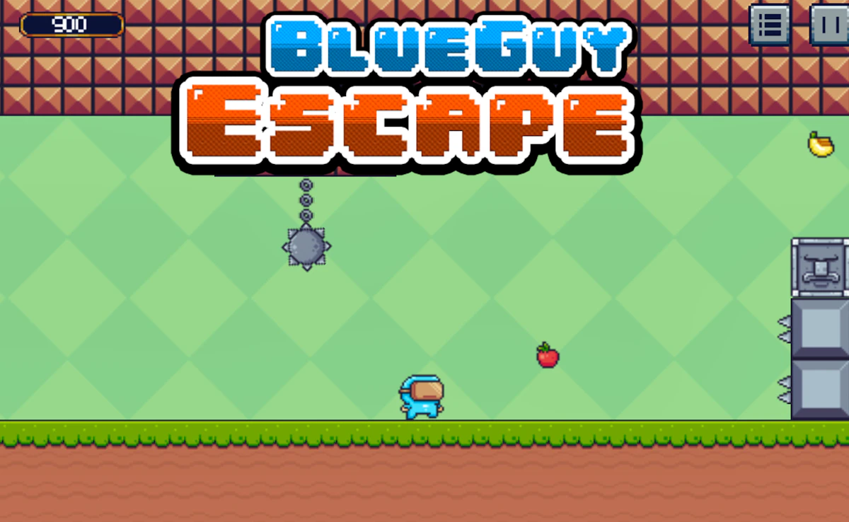 Play BlueGuy Escape — free online Pixel game