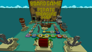 Board Game: Pirate Treasure Map!