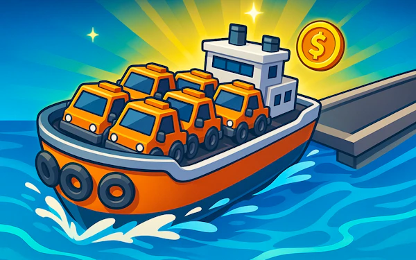Boat Parking Jam