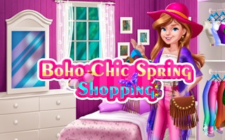 Boho Chic Spring Shopping game cover