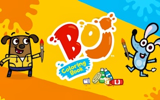 Boj Coloring Book game cover