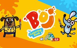 Boj Coloring Book game cover