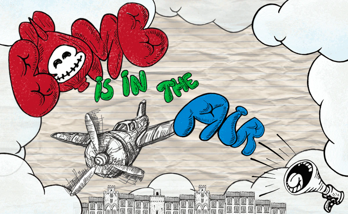 Play Bomb is in the air — free online Airplane game