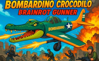 Bombardino Crocodilo Brainrot Gunner