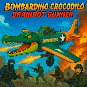 Bombardino Crocodilo Brainrot Gunner Thumbnail