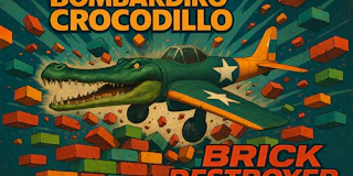 Bombardiro Crocodillo Brick Destroyer thumbnail