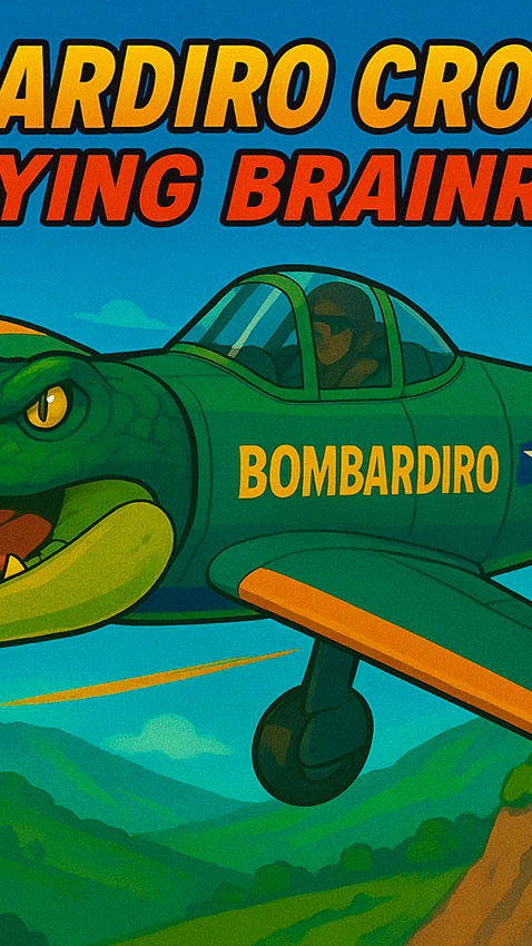 Bombardiro Crocodilo Flying Brainrot