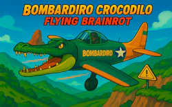 Bombardiro Crocodilo Flying Brainrot