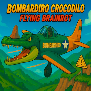 Bombardiro Crocodilo Flying Brainrot Thumbnail