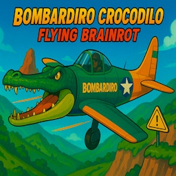 Bombardiro Crocodilo Flying Brainrot