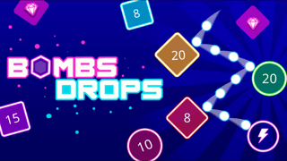 Bombs Drops - Physics Balls game cover