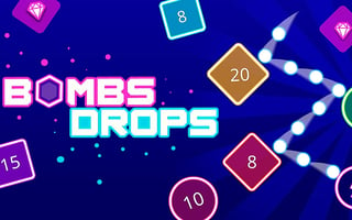 Bombs Drops - Physics Balls game cover