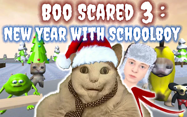 Boo Scared 3 New Year with Schoolboy