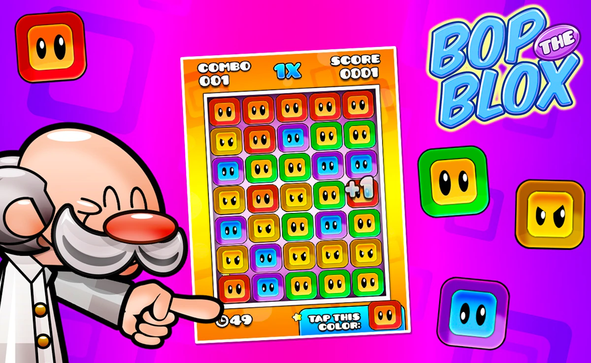 Play Bop the Blox — free online Clicker game
