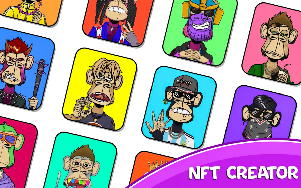 Play Bored Ape Art NFT Creator — free online Casual game