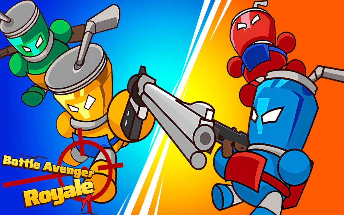 Play Bottle Avenger Royale — free online Action game