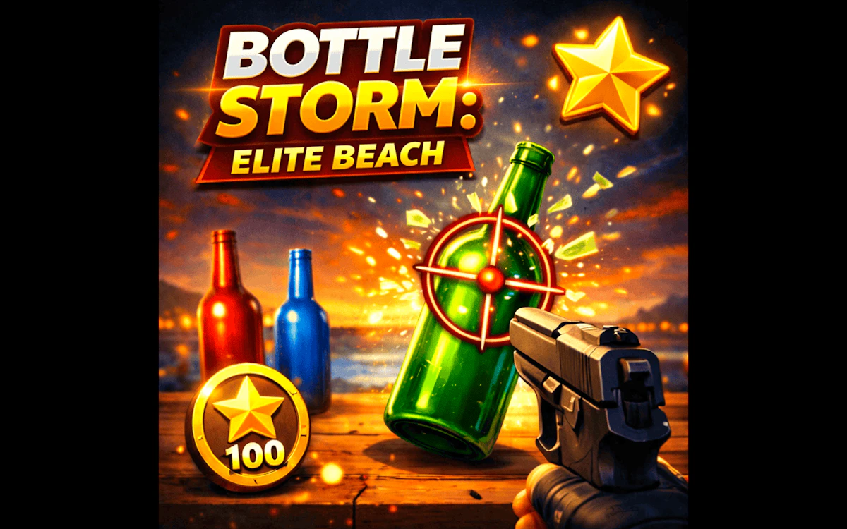 Play Bottle Storm Elite Beach — free online Shooter game