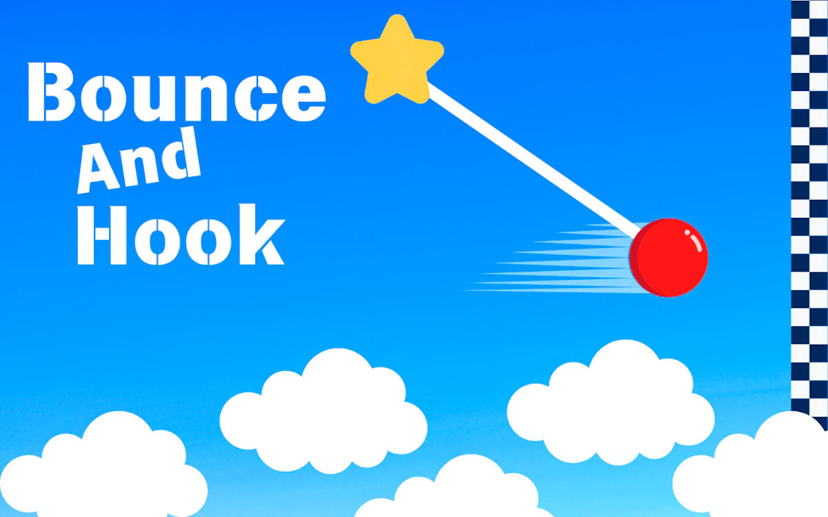 Play Bounce Ball Hook — free online Ball game