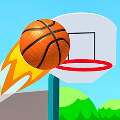Bounce Dunk Basketball By Gamepix