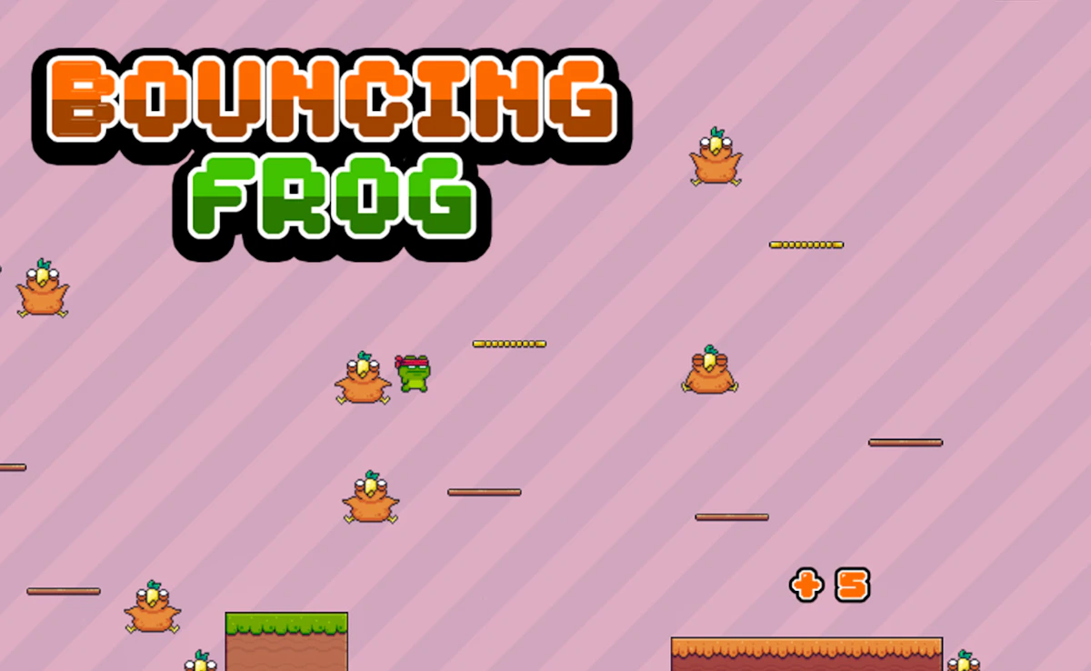 Play Bouncing Frog — free online Animal game