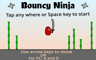 Bouncy Ninja game cover