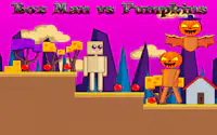 Box Man vs Pumpkins