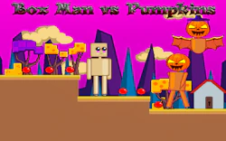 Box Man vs Pumpkins