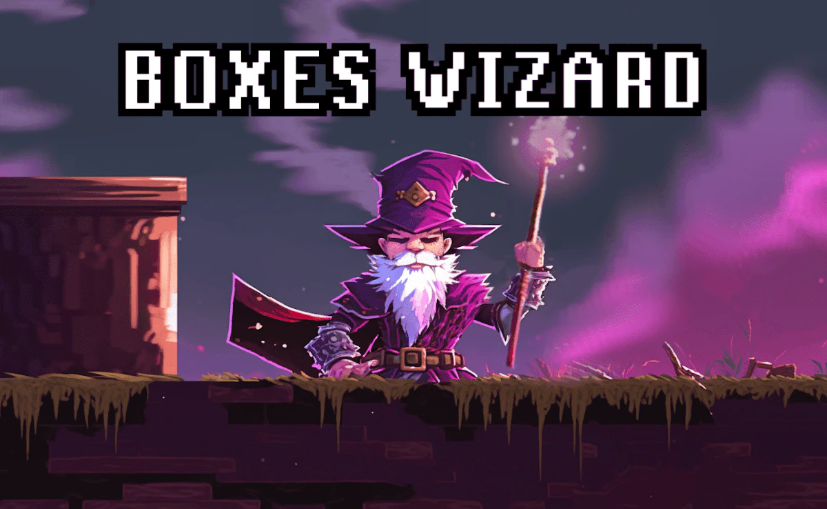 Play Boxes Wizard — free online Adventure game