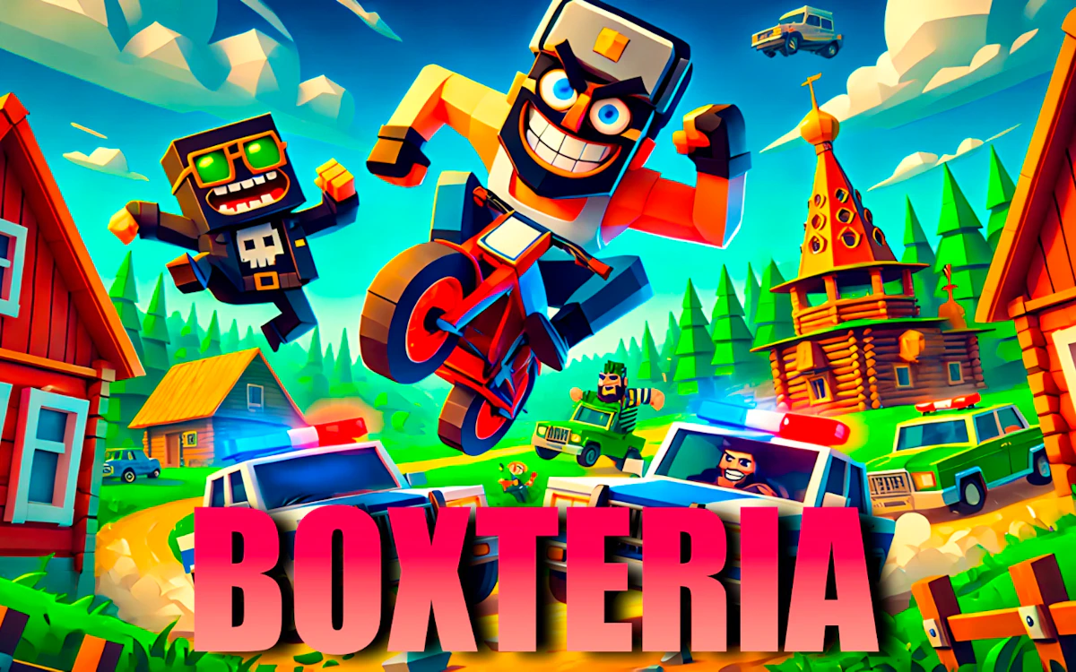 Play Boxteria — free online First Person Shooter game