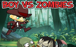 Boy Vs Zombies game cover