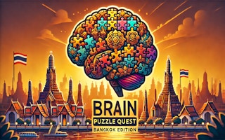 Brain Puzzle Quest Bangkok Edition game cover