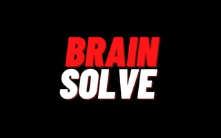 Brain Solve game cover